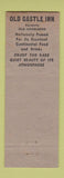 Matchbook Cover - Old Castle Inn Miami FL