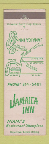 Matchbook Cover - Jamaica Inn Miami FL