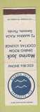 Matchbook Cover - Maria Jack Restaurant Sarasota FL WEAR