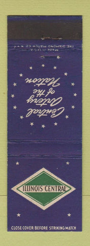 Matchbook Cover - Illinois Central Railroad