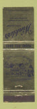 Matchbook Cover - Winkler's Restaurant Wilmington DE