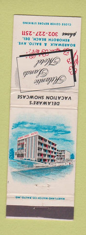 Matchbook Cover - Atlantic Sands Motel Rehoboth Beach DE WEAR