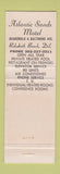 Matchbook Cover - Atlantic Sands Motel Rehoboth Beach DE WEAR