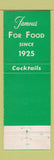 Matchbook Cover - Wayside Inn Smyrna DE