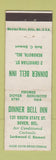 Matchbook Cover - Dinner Bell Inn Dover DE WEAR