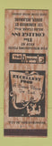 Matchbook Cover - The College Inn Dover DE