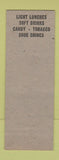 Matchbook Cover - The College Inn Dover DE