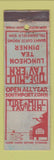 Matchbook Cover - Tide Mill Tavern Southport CT WEAR
