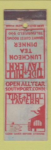 Matchbook Cover - Tide Mill Tavern Southport CT WEAR