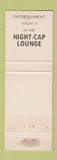 Matchbook Cover - Jack Schmitt's Harten House Waterbury CT WEAR TEAL