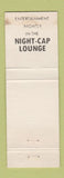 Matchbook Cover - Jack Schmitt's Harten House Waterbury CT YELLOW