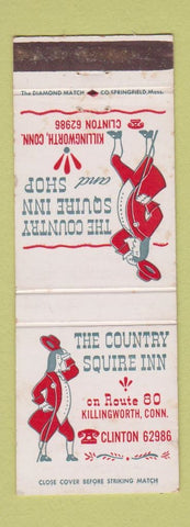 Matchbook Cover - The Country Squire Inn Killingworth CT