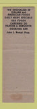 Matchbook Cover - Bel Vedere Inn Plainville CT WEAR