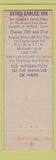 Matchbook Cover - 7 Gables Inn Milford CT
