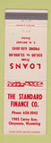 Matchbook Cover - Standard Finance Cheyenne WY