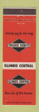 Matchbook Cover - Illinois Central Railroad