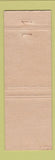 Matchbook Cover - Springs Restaurant Miami Springs FL