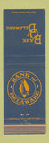 Matchbook Cover - Bank of Delaware Wilmington Newark Odessa Smyrna Dover DE