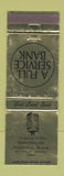 Matchbook Cover - Montpelier National Bank VT #2