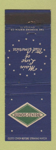 Matchbook Cover - Illinois Central Railroad