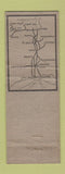 Matchbook Cover - Illinois Central Railroad