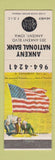 Matchbook Cover - Ankeny National Bank IA