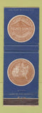 Matchbook Cover - Illinois Central Railroad BLUE WEAR