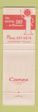 Matchbook Cover - First National Bank Cameron TX