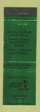 Matchbook Cover - Vermont Federal Savings Montpelier VT GREEN