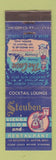 Matchbook Cover - Steuben Restaurant Boston MA The Cave girlie pirate