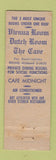 Matchbook Cover - Steuben Restaurant Boston MA The Cave girlie pirate