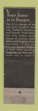 Matchbook Cover - Geo Stevens Insurance Lancaster NH low phone # WEAR