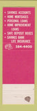 Matchbook Cover - Snonotuck Savings Bank Northampton MA