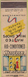 Matchbook Cover - Frecker's Restaurants Columbus OH girlie
