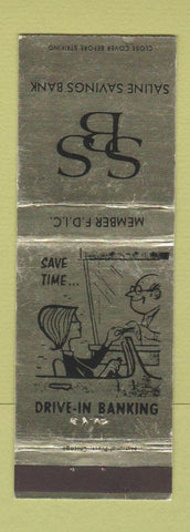 Matchbook Cover - Saline Savings Bank MI WEAR