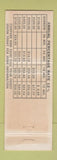 Matchbook Cover - Vandenberg Air Force Base Credit Union CA PINK