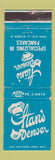 Matchbook Cover - Stan's Restaurant Denver Colorado WEAR