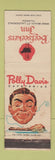 Matchbook Cover Polly Davis Beefseekers' Inn Miami Beach Fort Lauderdale FL WEAR