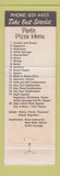 Matchbook Cover - Gigi's Restaurant Casselberry FL