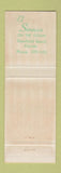 Matchbook Cover - El Sirocco Deerfield Beach FL
