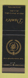 Matchbook Cover - Dante's Fort Lauderdale FL