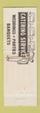 Matchbook Cover - Levan's Catering Service Maitland FL