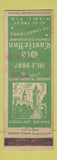 Matchbook Cover - Old Castle Inn Miami FL WORN