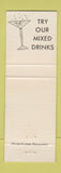 Matchbook Cover - Silver Slipper Tallahassee FL WEAR