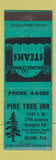 Matchbook Cover - Pine Tree Inn Miami FL WEAR