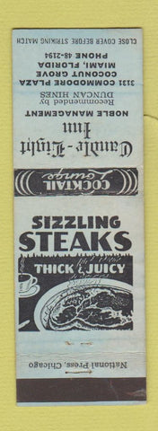 Matchbook Cover - Candle Light Inn Miami FL