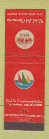 Matchbook Cover - Hotel del Coronado CA