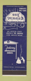 Matchbook Cover - Colonial Inn Santa Cruz CA WEAR
