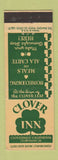 Matchbook Cover - Clover Inn Cloverdale CA low phone #