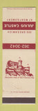 Matchbook Cover - Julius Castle San Francisco CA